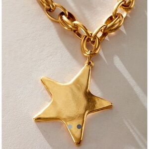 Gold Star Pendant Necklace